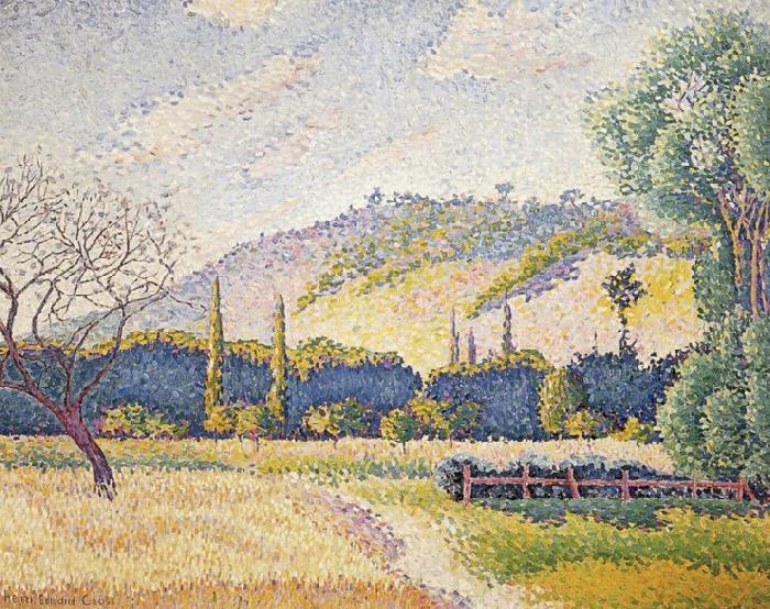 Henri-Edmond Cross Landscape France oil painting art